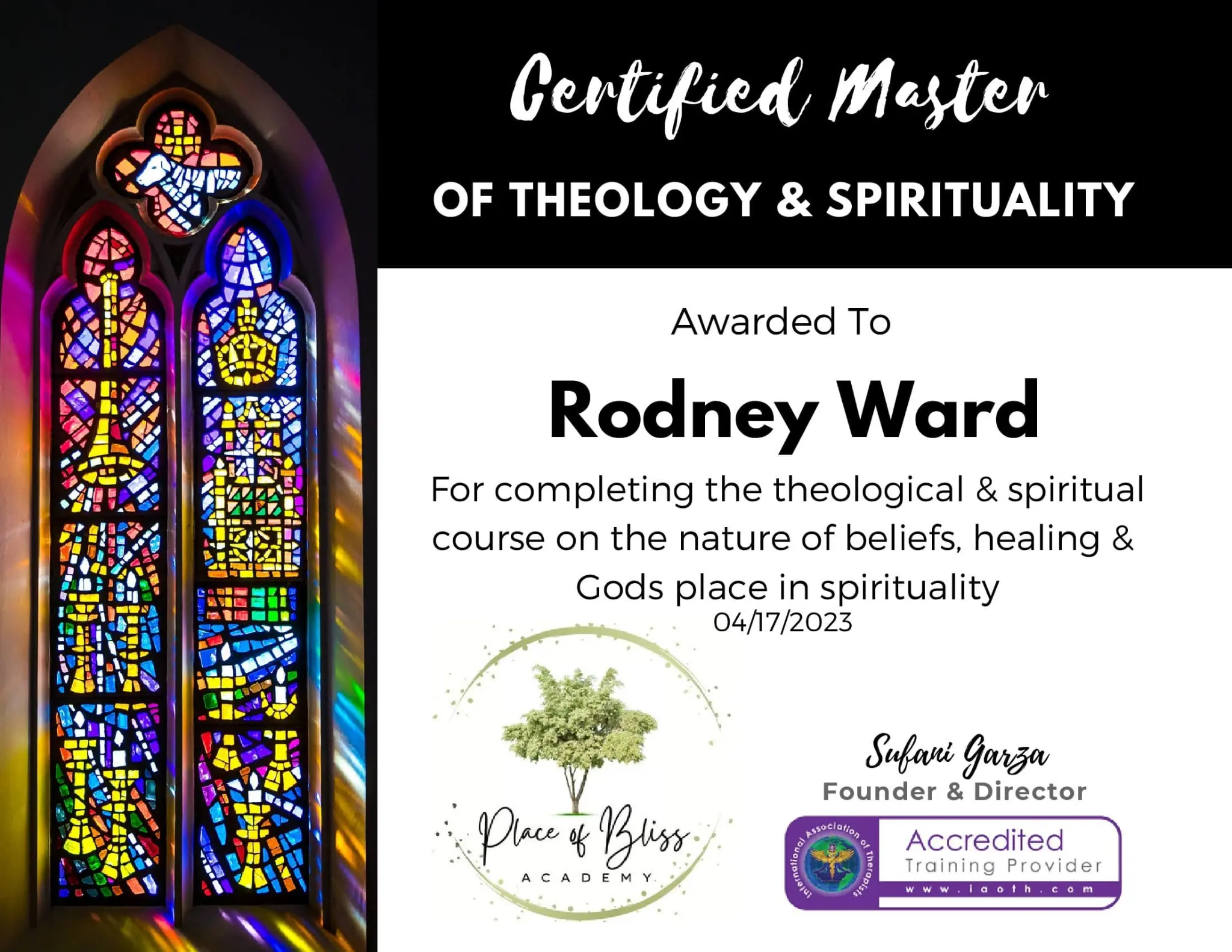 Theology & Spirituality Master Certificate